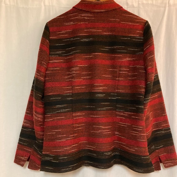 Coldwater Creek Tweed Blazer Size Medium - Picture 9 of 10
